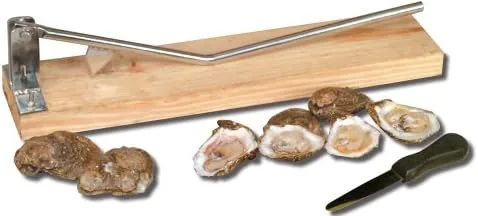 king kooker 5500 stainless steel oyster opener with oyster knife