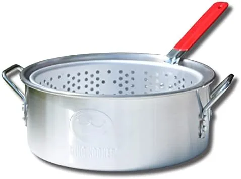 king kooker kk2 9 quart aluminum fry pan with basket